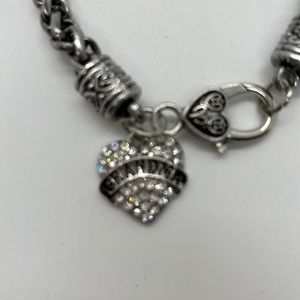 Grandma heart charmed bracelet